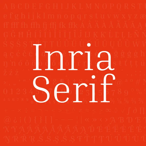 Inria Sans Font Family preview 2