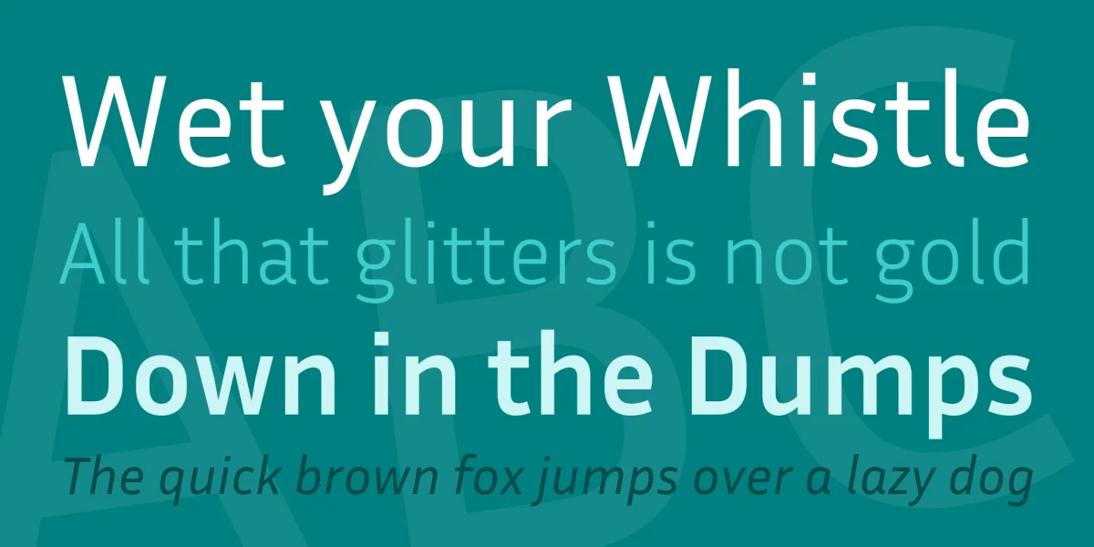 Inria Sans Font Family preview 6