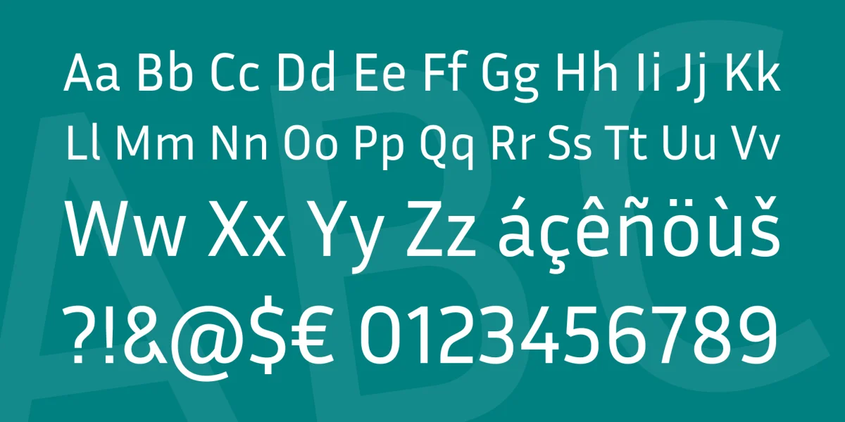 Inria Sans Font Family preview 8