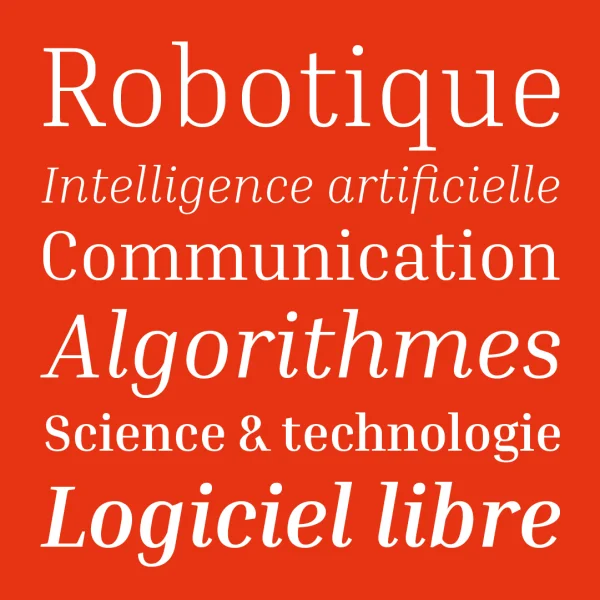 Inria Serif Font Family preview 2