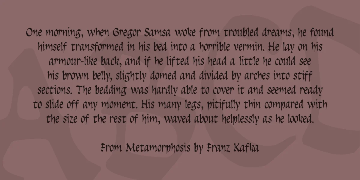 Insula Font preview 3