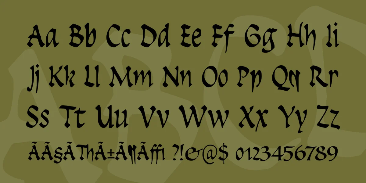Insula Font preview 4