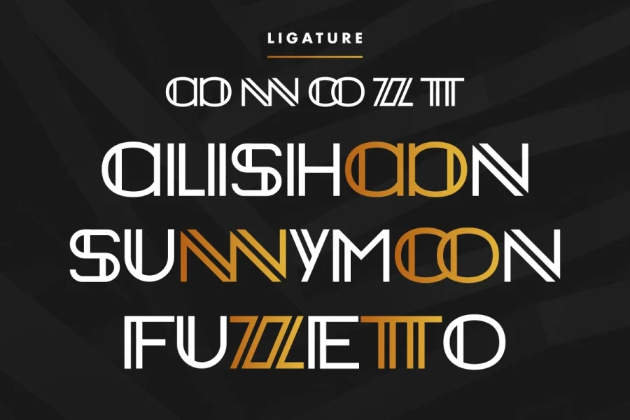 Intenci Demo Font preview 7