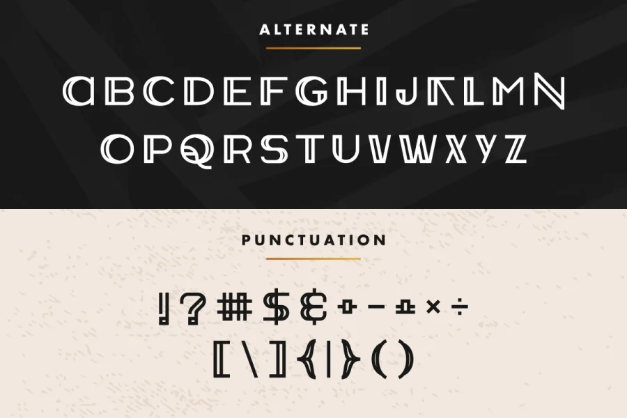 Intenci Demo Font preview 9