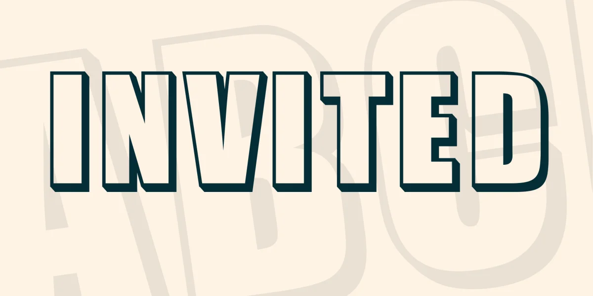 Invited Font