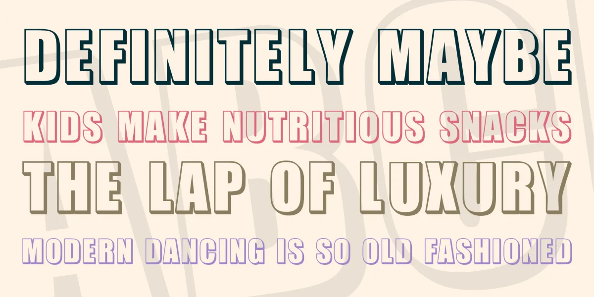 Invited Font preview 2