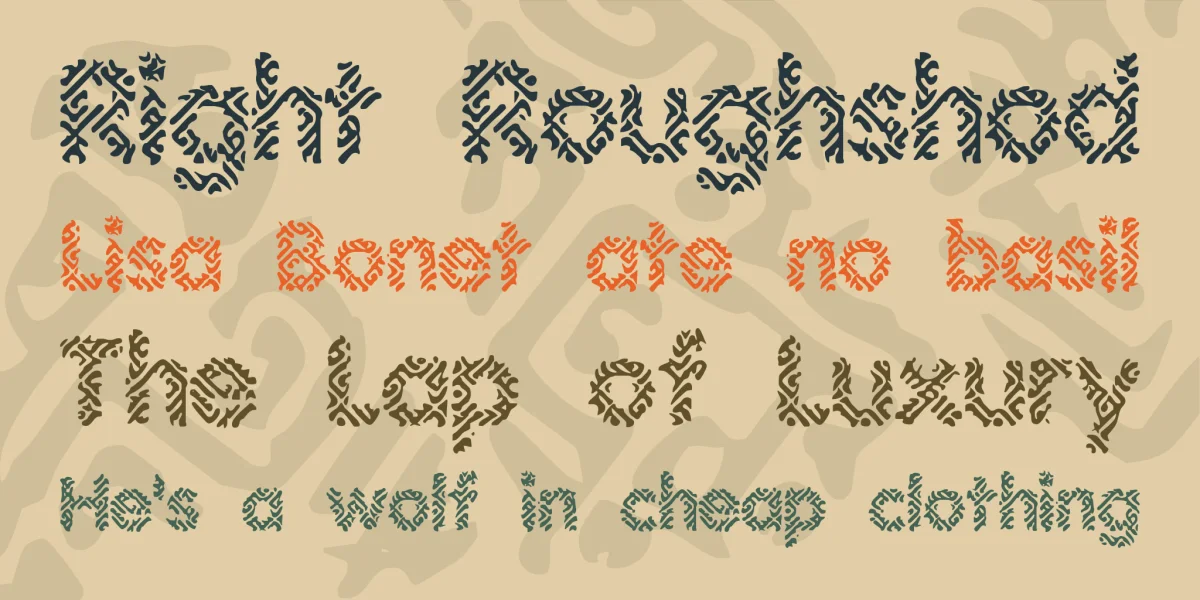 Irritate BRK Font preview 2