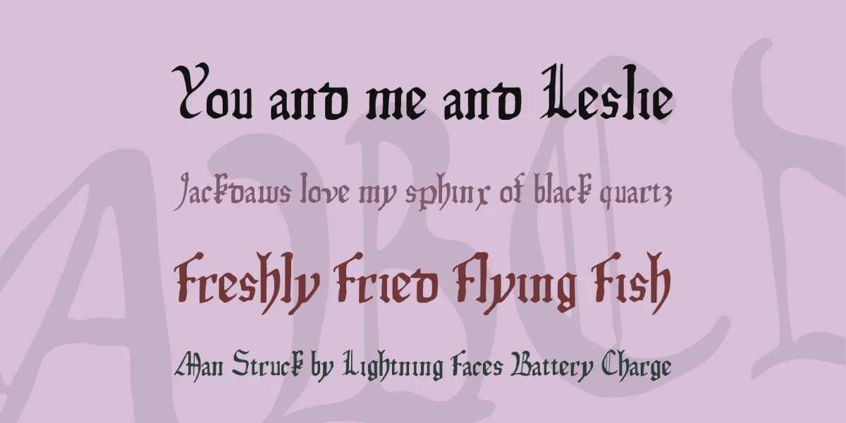 Isabella Font preview 2