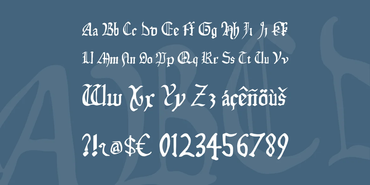 Isabella Font preview 4