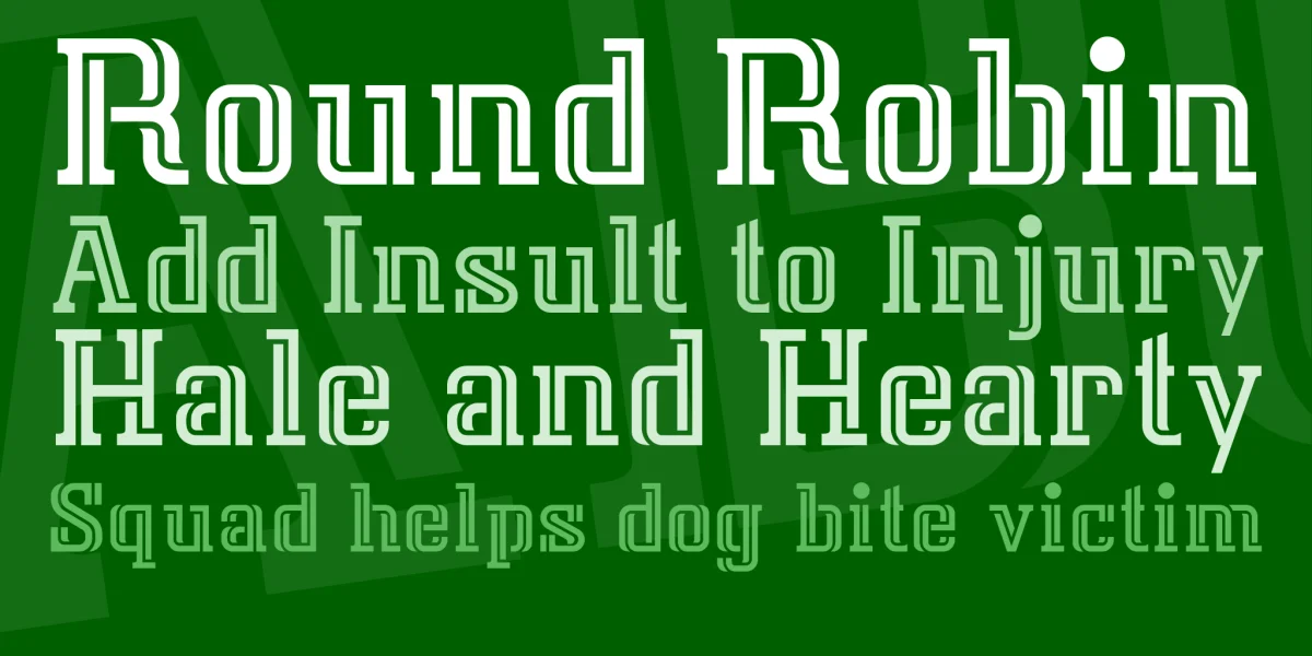 Isar CAT Font preview 2