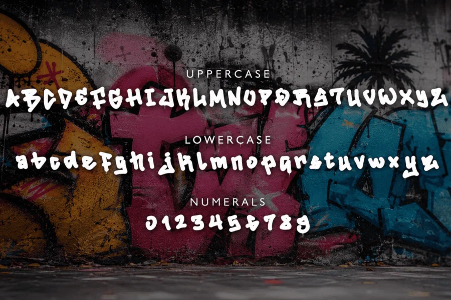 Island Graffiti Demo Font preview 4