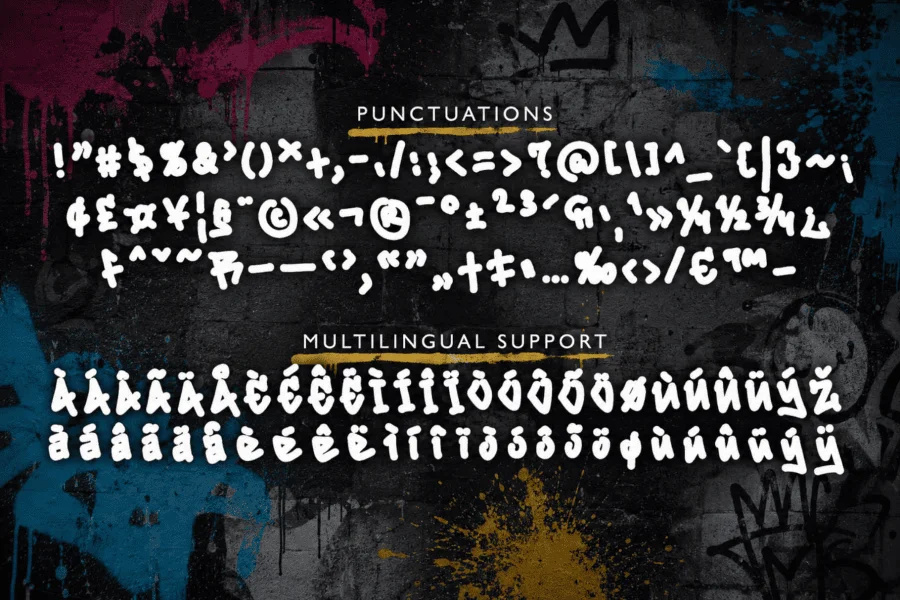 Island Graffiti Demo Font preview 5