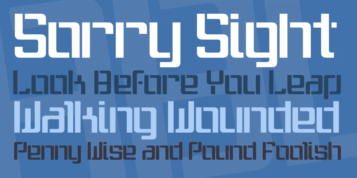 It wasn't me Font preview 2