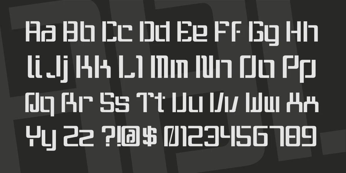 It wasn't me Font preview 3