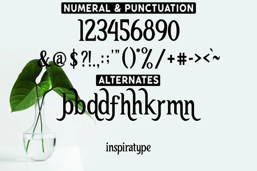 Itikaf FREE Font preview 10