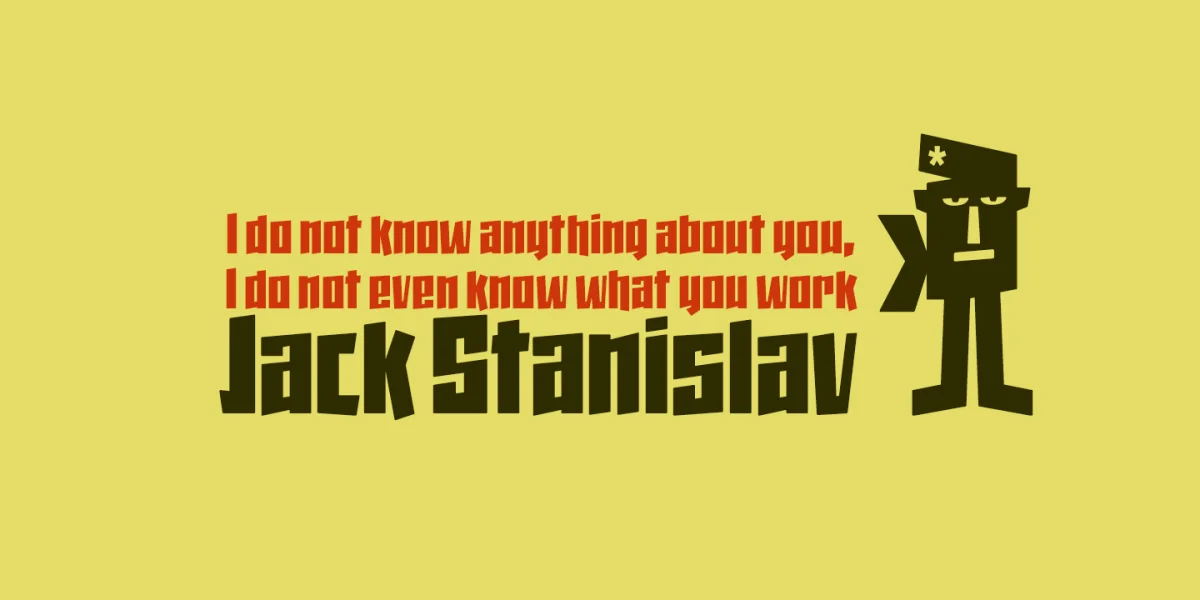 Jack Stanislav Font preview 4