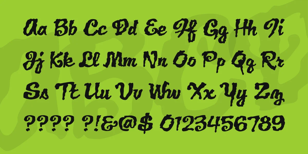 JackLantern BB Font preview 3