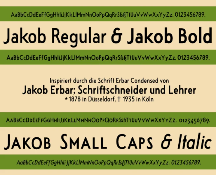 Jakob Font Family