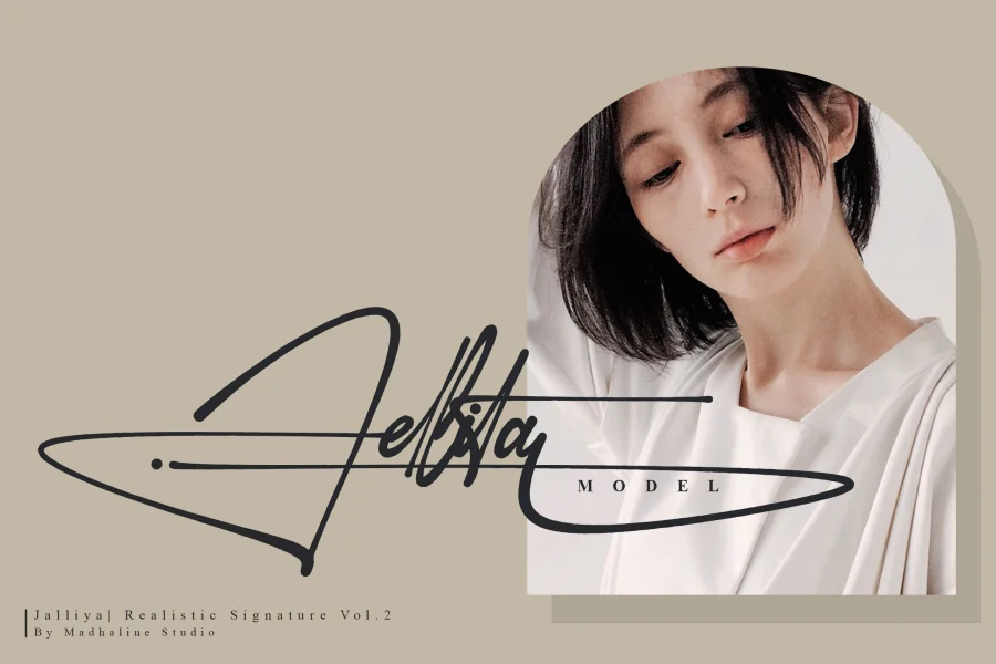 Jalliya Font preview 2