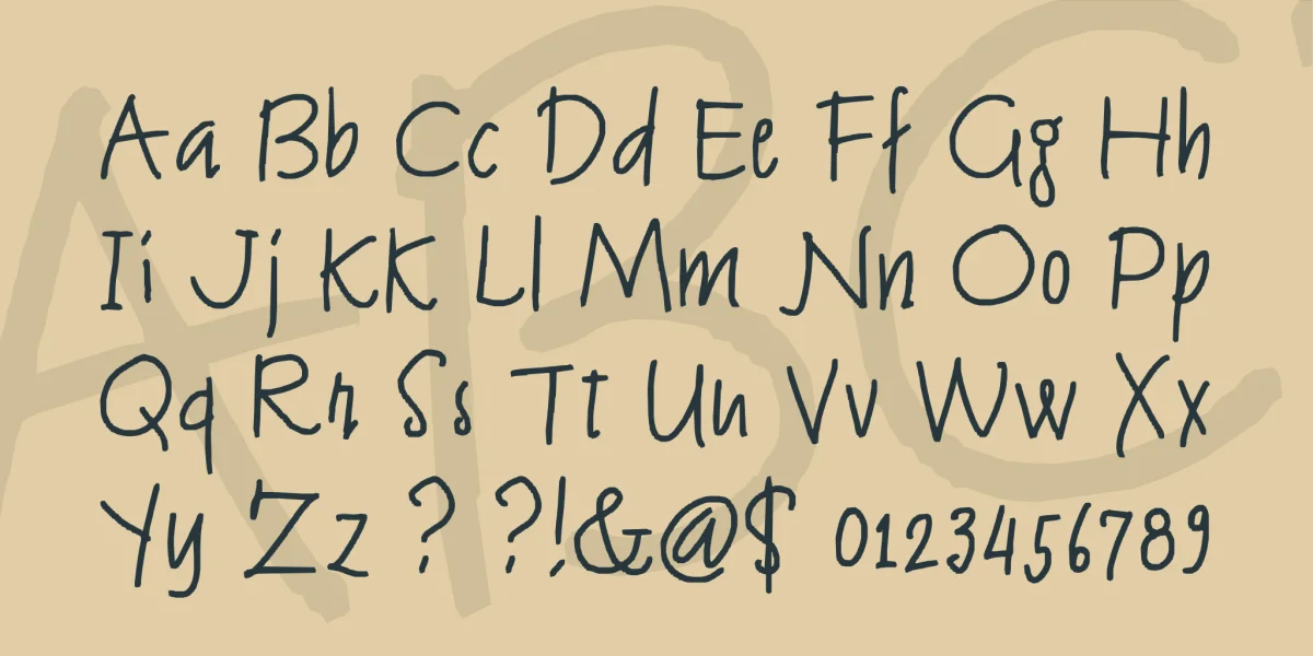 James Almacen Font preview 4