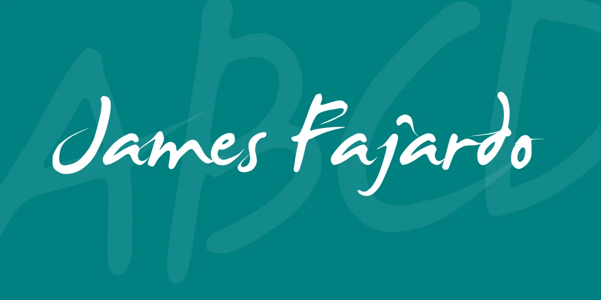 James Fajardo Font