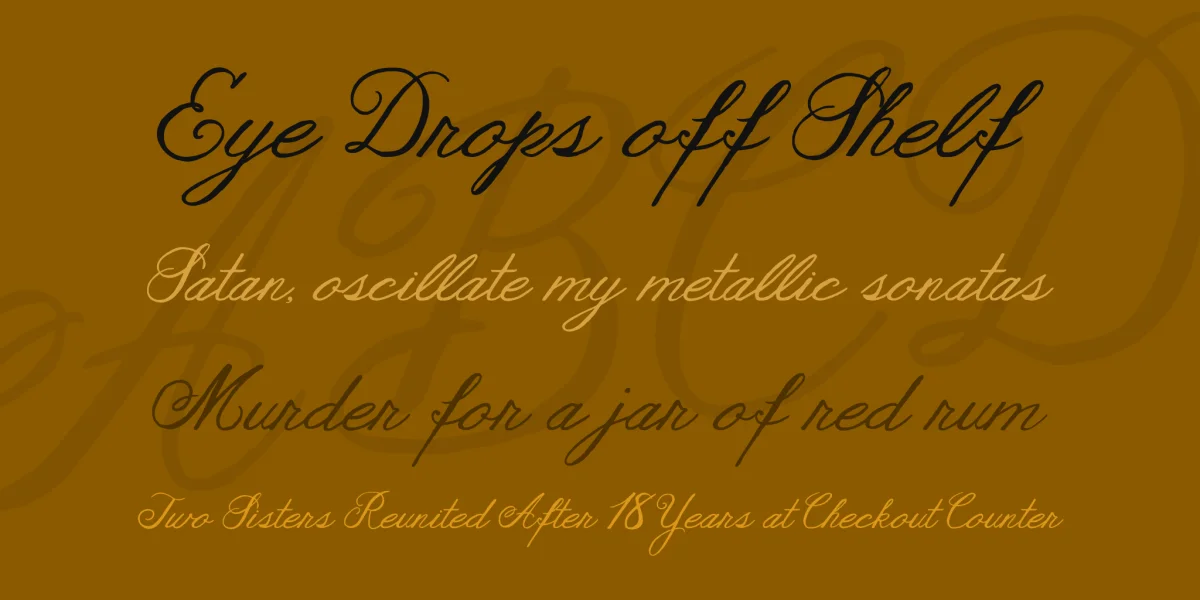 Janda As Long As You Love Me Font preview 2