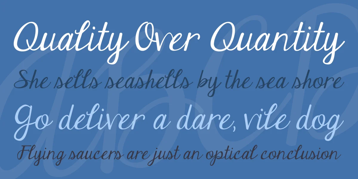 Janda Elegant Handwriting Font preview 2