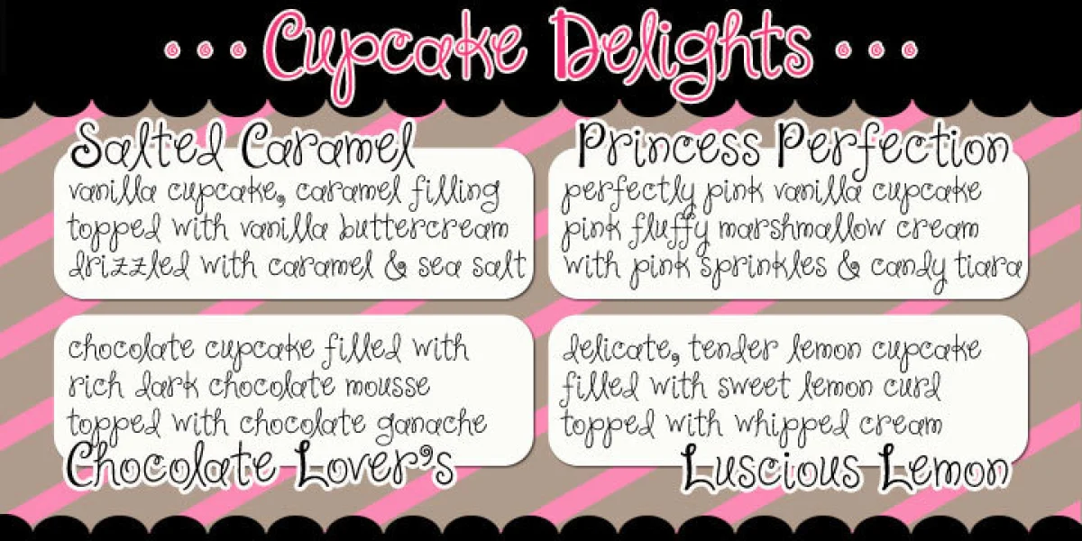 Janda Shine Your Light On Us Font preview 2