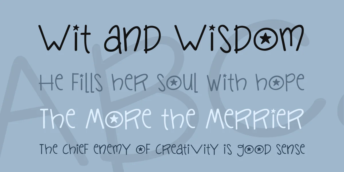 Janda Silly Monkey Font preview 2