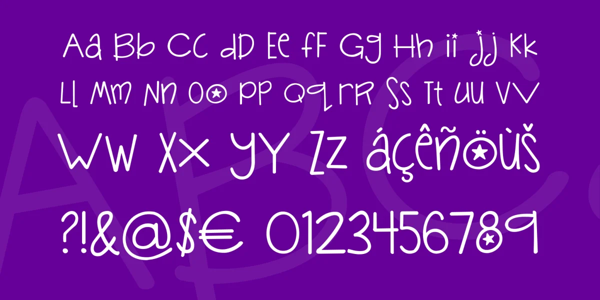 Janda Silly Monkey Font preview 3