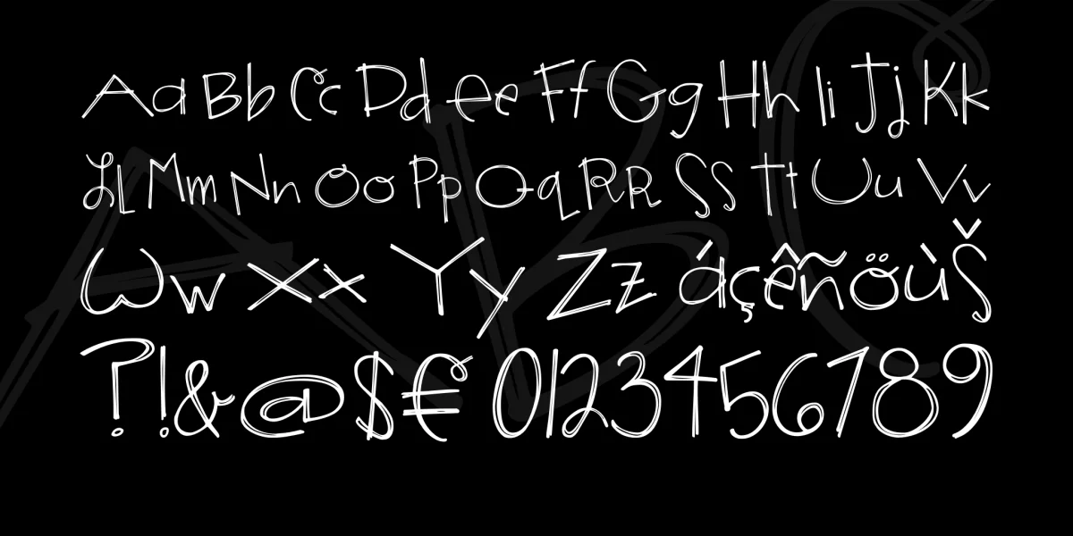 Janda Someone Like You Font Family preview 2