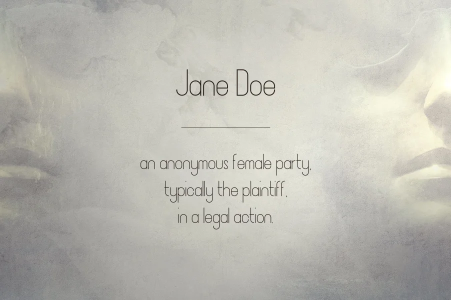 JaneDoe Font preview 2