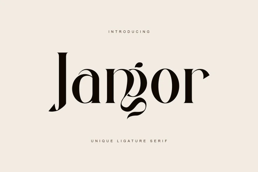 Jangor Font