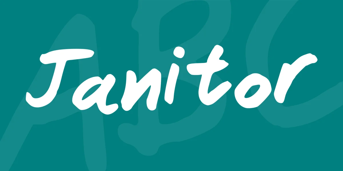 Janitor Font