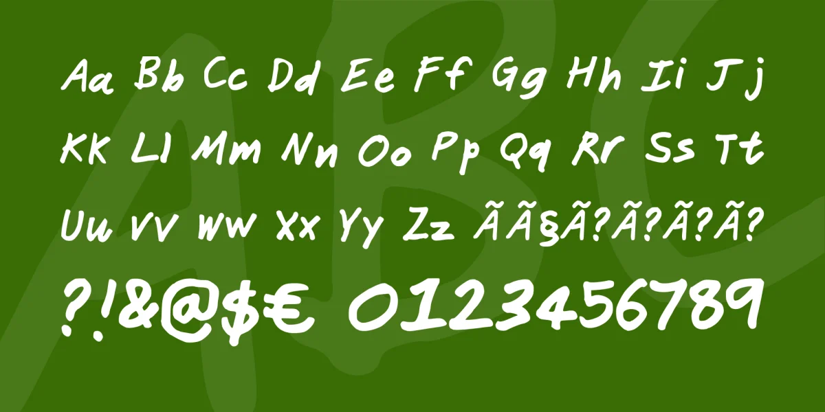 Janitor Font preview 3