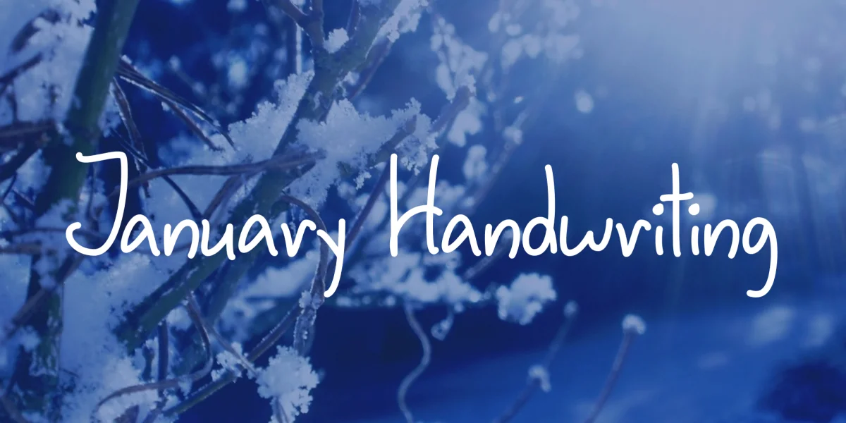 January Handwriting Font preview 5