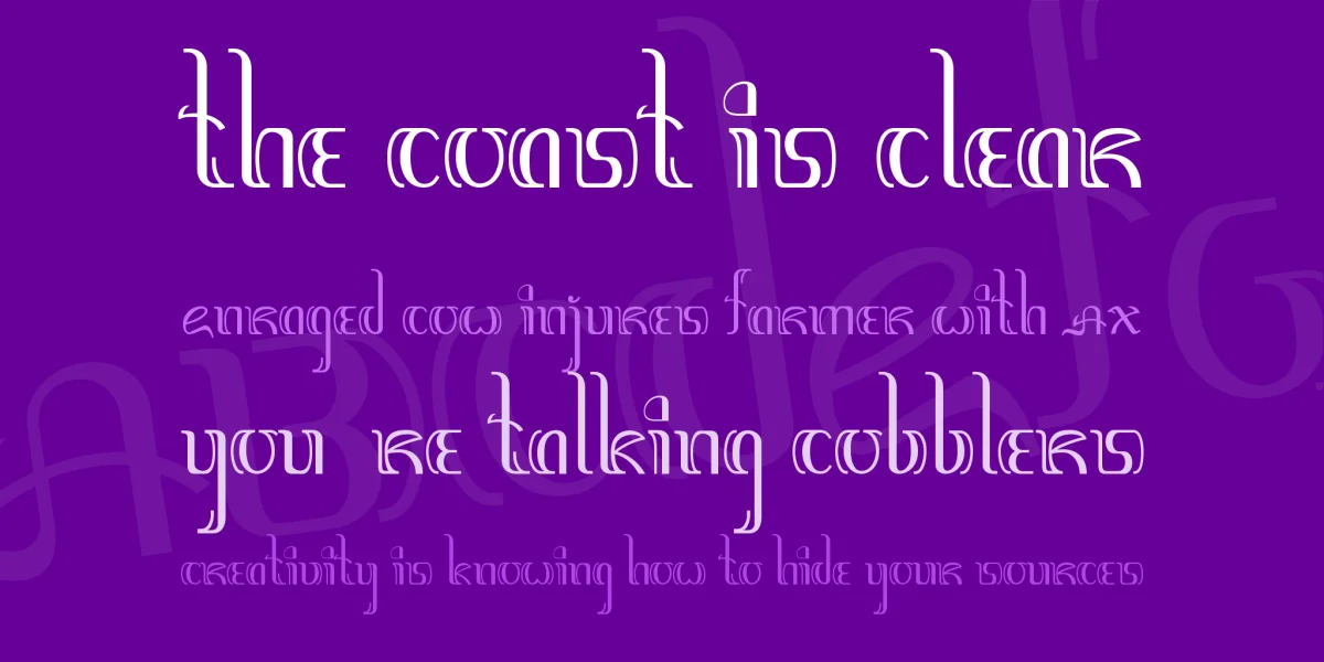 Jawadwipa Adisastra Font preview 2