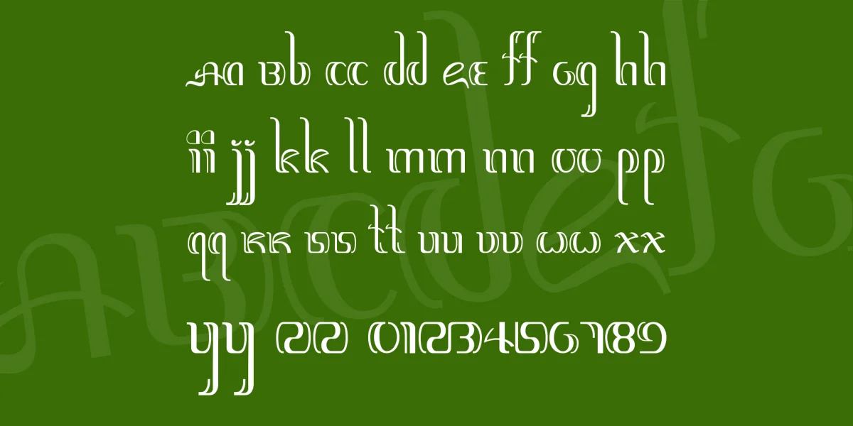 Jawadwipa Adisastra Font preview 3
