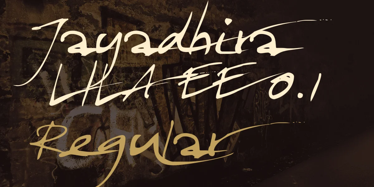 Jayadhira LILA EE 0.1 Font