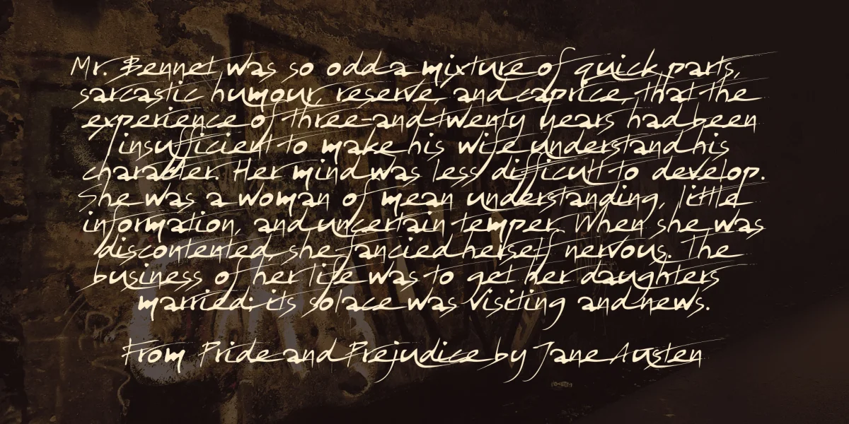 Jayadhira LILA EE 0.1 Font preview 3