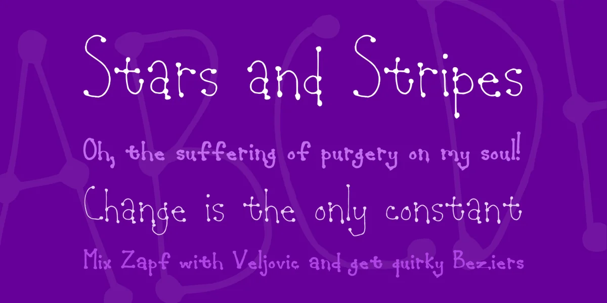JeanSunHo Font Family preview 2
