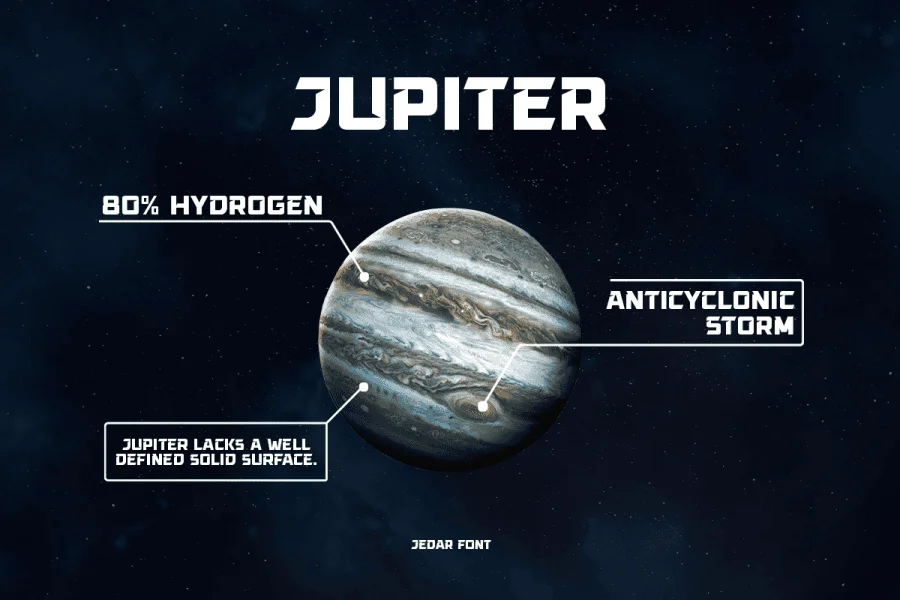 Jedar Font preview 15