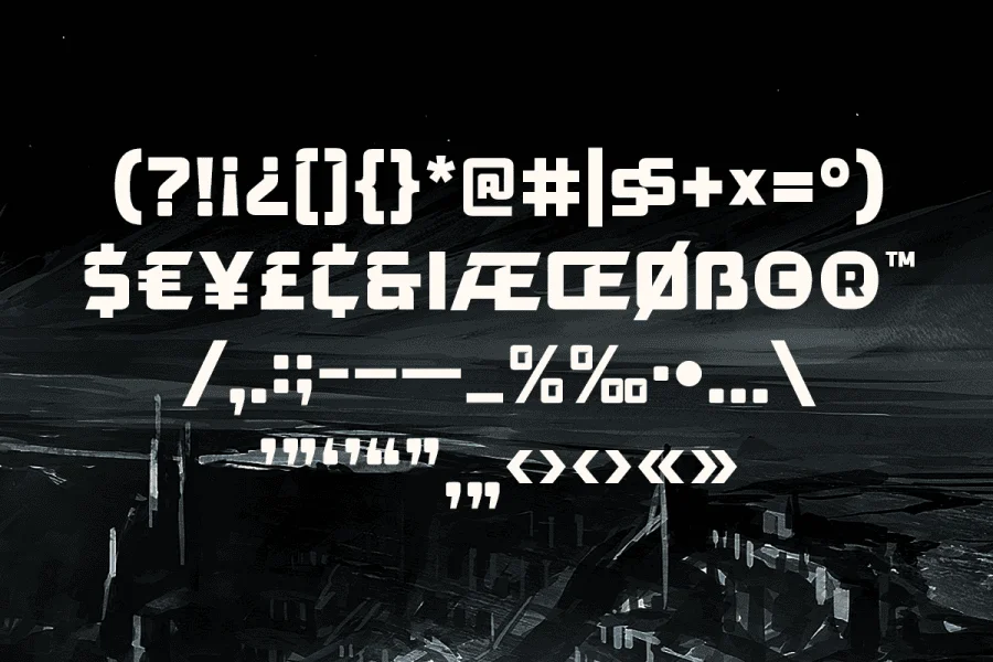 Jedar Font preview 16