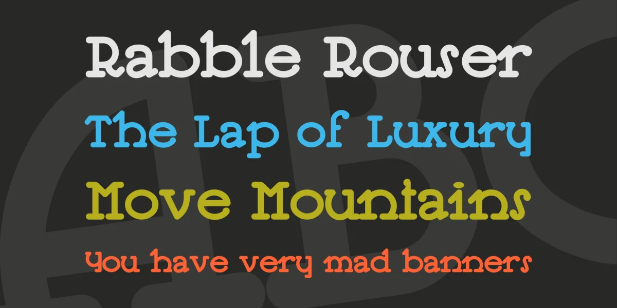 Jeepers Font preview 2
