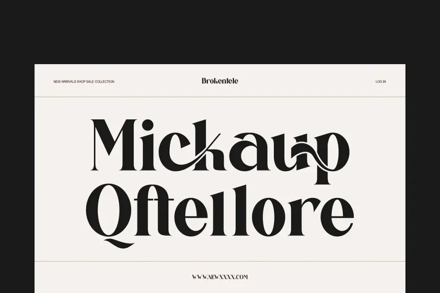Jegan Serif Font preview 4