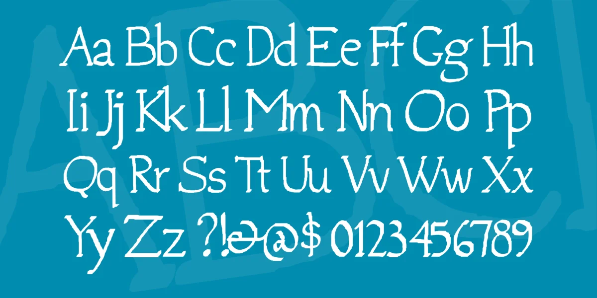 Jempol Font preview 4