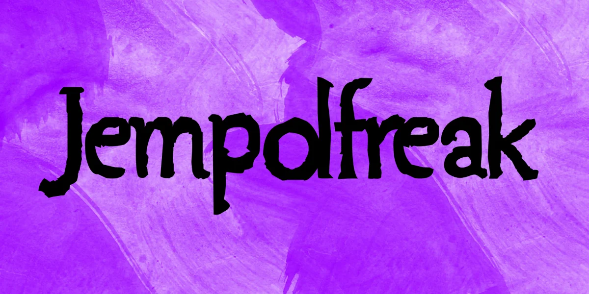 Jempolfreak Font