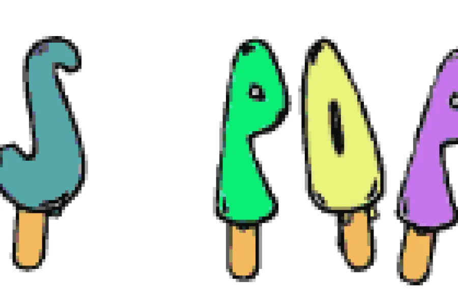 Jenna's Popsicles Font
