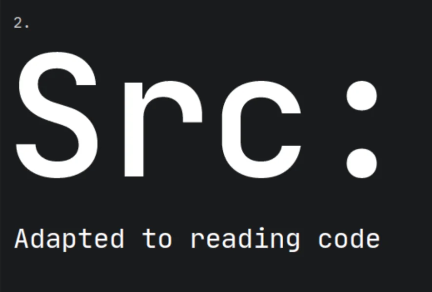 JetBrains Mono Font Family preview 3