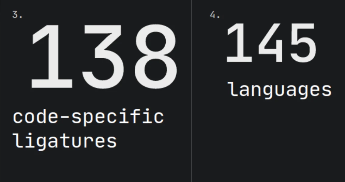 JetBrains Mono Font Family preview 4
